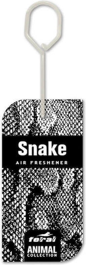 Feral Car Air Freshener Tab Pendand Animal Collection Snake