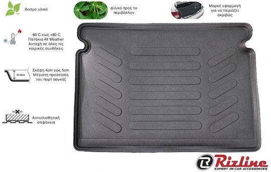 Rizline Trunk Mat Tray Type for Mercedes-Benz Citan 2012 Black