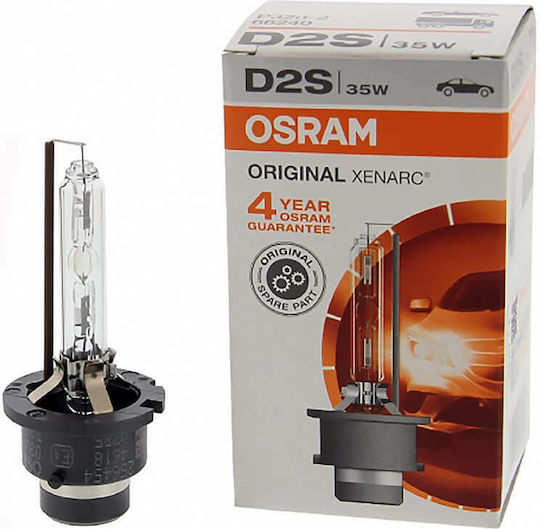 Osram Λάμπα Αυτοκινήτου Original Xenarc D2S Xenon 4100K Φυσικό Λευκό 85V 35W