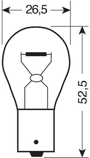 Osram Lamps Truck Truckstar Pro P21W-BA15S-1156 24V 21W
