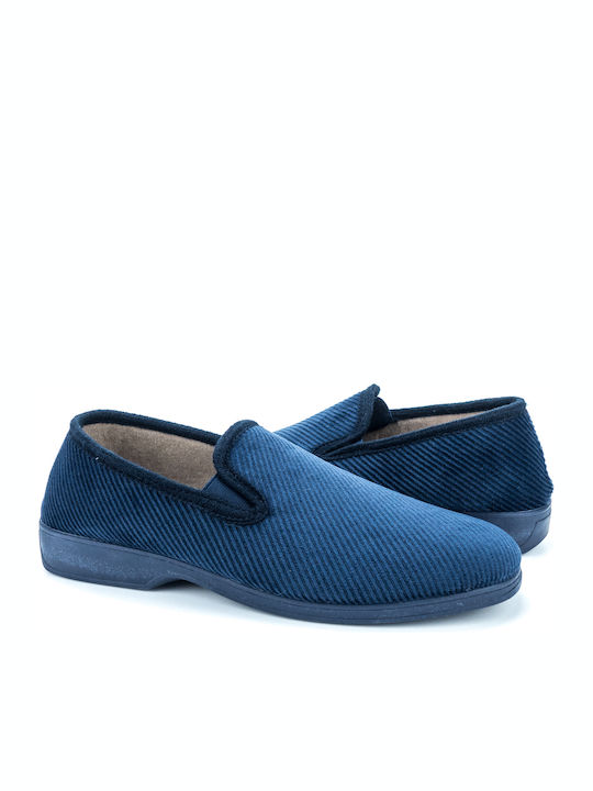 Dicas Heel Enclosed Men's Slipper Blue