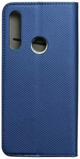 Forcell Buchen Sie Synthetisches Leder Marineblau (Huawei P Smart Z)