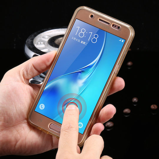 Front & Back 360 Vollschutz Silikon 0.5mm Transparent (Galaxy A5 2017)