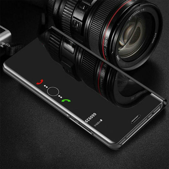 Hurtel Clear View Book Πλαστικό Μαύρο (Galaxy A10)