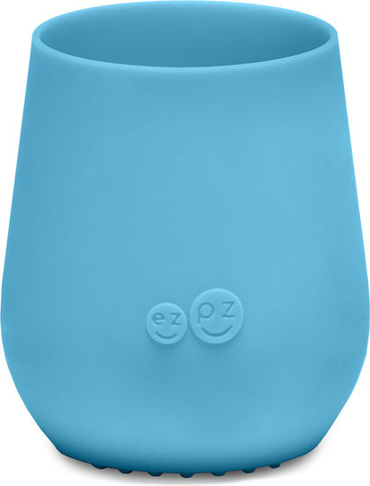 Ezpz Set de hrănire Tiny din Silicon Albastru 3buc pentru 4+ luni