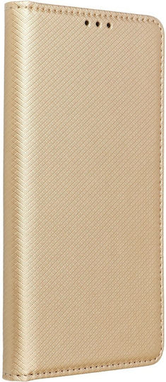 Forcell Smart Magnet Book Δερματίνης Χρυσό (Redmi Note 8T)