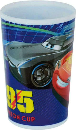 Ango Set de hrănire Cars din Plastic Roșu 3buc pentru 6+ luni