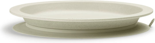 Elodie Details Feeding Set Yummy Mini made of Bamboo with Non-Slip Base White 3pcs