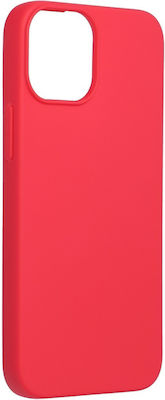 Forcell Soft Silicone Back Cover Red (iPhone 13 mini)