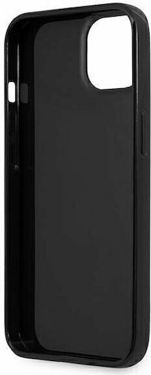 U.S. Polo Assn. Horses Logo Back Cover Plastic Black (iPhone 13 mini)