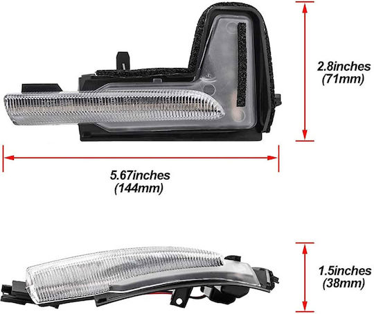 Carner Flash Lumini LED pentru Volvo V90 / XC 60 - XC 60 / XC 90 - XC 90 2buc