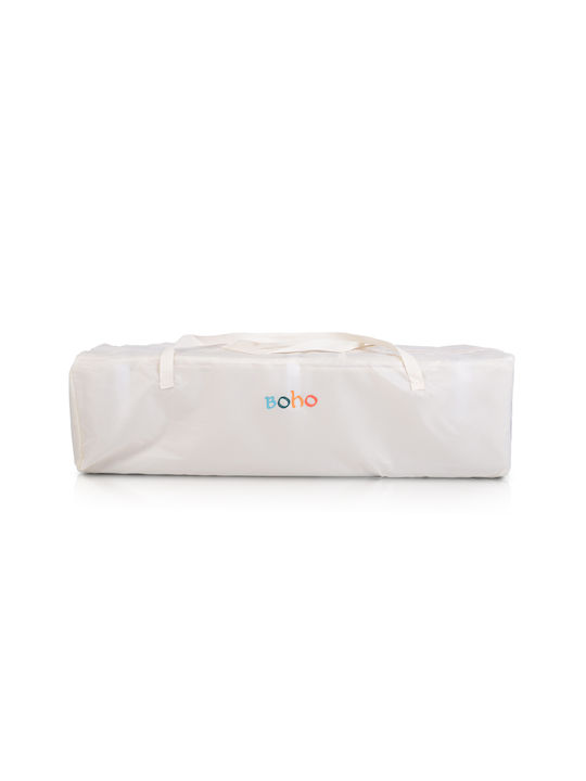 Cangaroo Boho Playpen with Mattress Beige 100x100cm