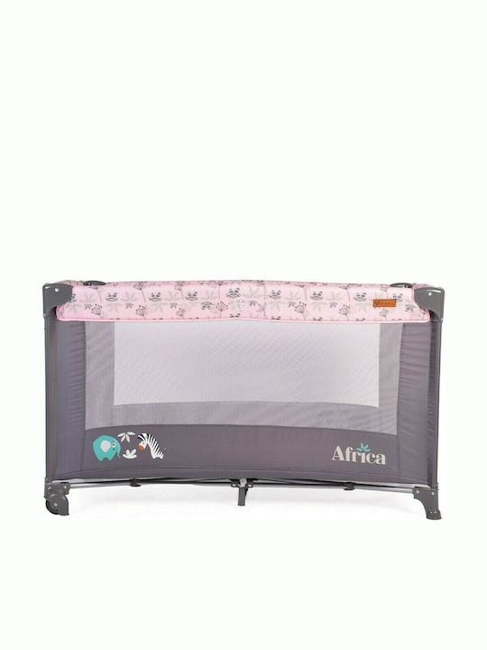 Cangaroo Africa Playpen Pink 125x65cm