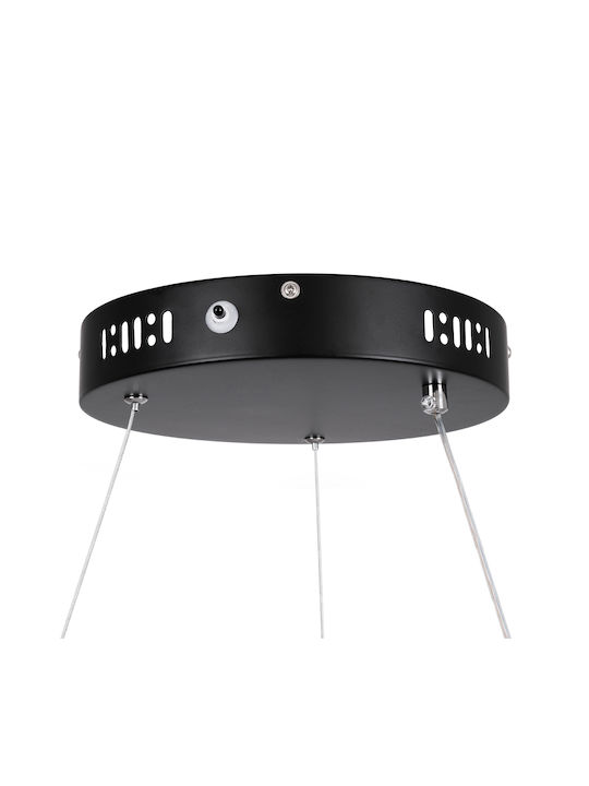 GloboStar Nemesis Pendant Light Black 40x40cm