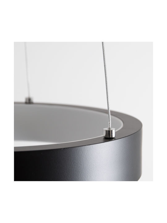 GloboStar Nemesis Pendant Light Black 31x31cm