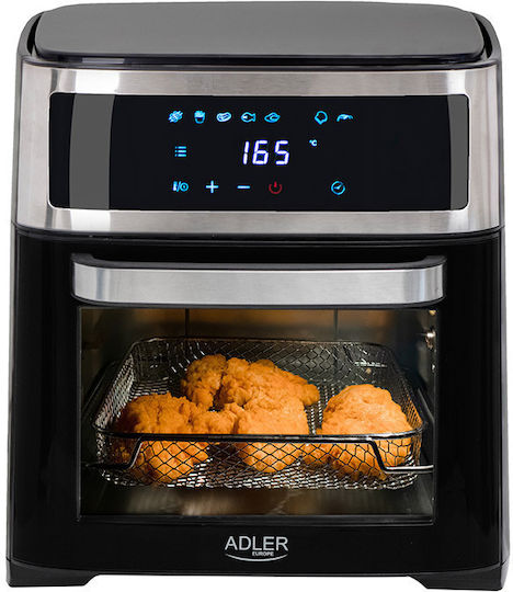 Adler Electric Countertop Oven 13lt No Burners Hot Air