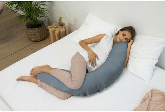 Doomoo Pregnancy & Breastfeeding Pillow Light Blue