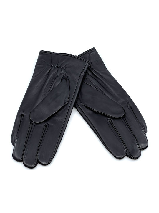 Schwarz Leder Handschuhe Berührung
