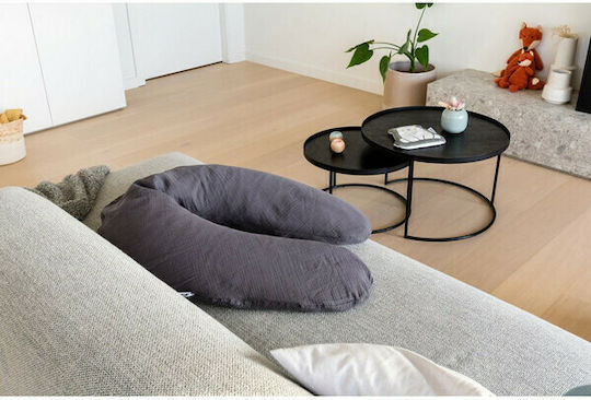Doomoo Pregnancy & Breastfeeding Pillow Gray