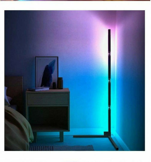 Spot Light Lampa de podea LED Î160xL40cm. cu Lumină RGB 1400lm Negru