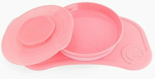 Twistshake Silicone Baby Placemat Click Mini for 6+ months Pink