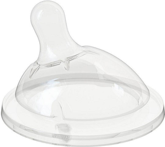 Chicco Natural Feeling Silicone Baby Bottle Teat Slow Flow for 0+ months