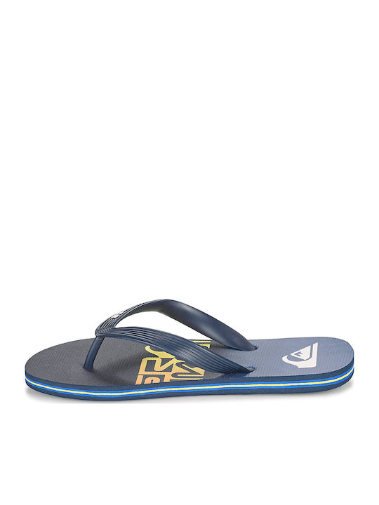 Kids' Flip Flops Blue Molokai Art