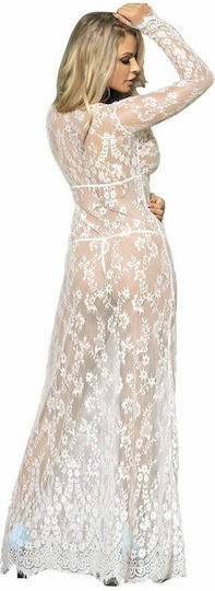 Subblime Long Sleeve Long Dress White