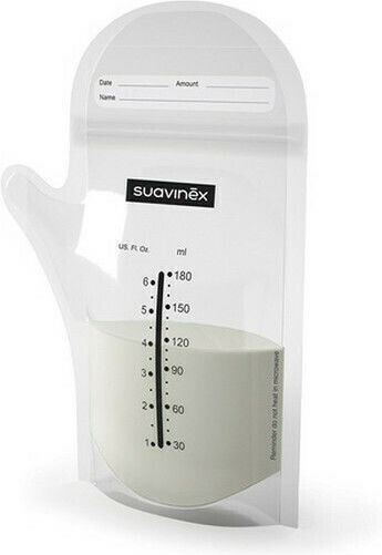 Suavinex Aufbewahrungsbeutel Für Muttermilch 180ml 25 Stück