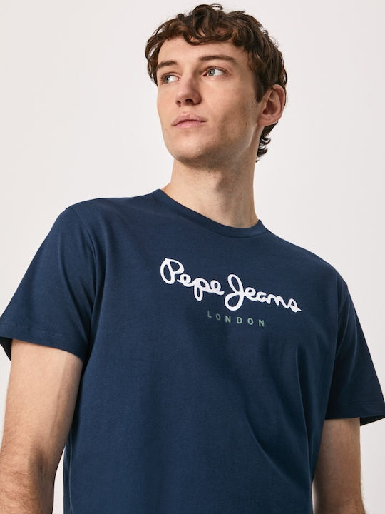 Eggo T-shirt Μπλε