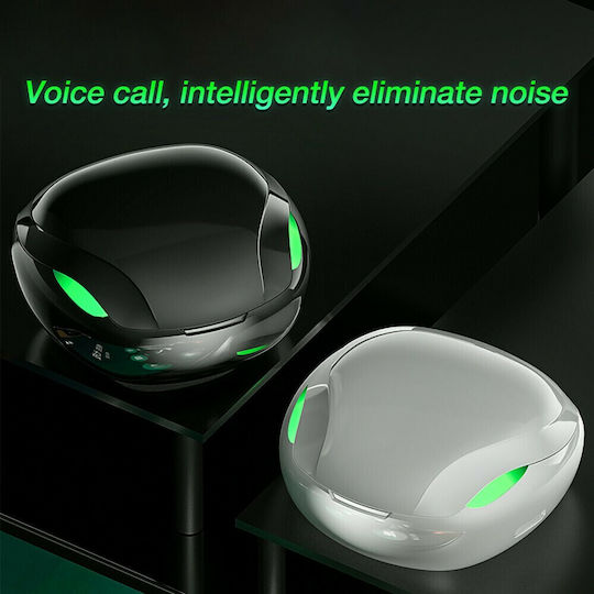 Lenovo XT92 In-ear Bluetooth Handsfree Ακουστικά με Θήκη Φόρτισης Μαύρα
