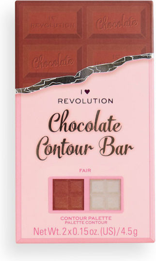 Revolution Beauty Chocolate Bar Palette Fair 9gr