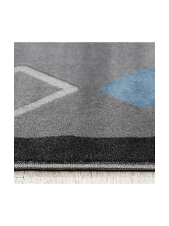 Ezzo A652ACD Kinder Teppich Gray 160x230cm Dicke 6mm