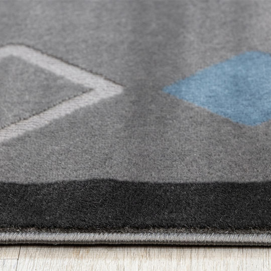 Ezzo A652ACD Kinder Teppich Gray 160x230cm Dicke 6mm