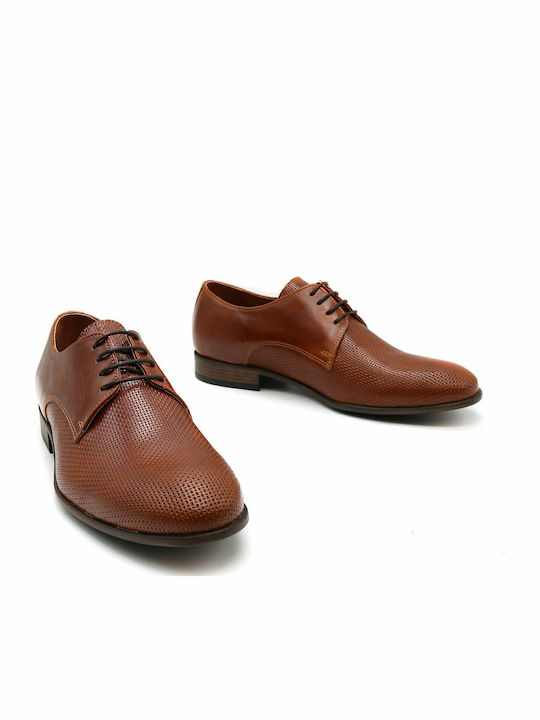 Men's Leather Casual Shoes Tabac Brown
