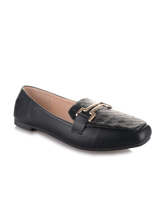 Famous Shoes Damen Loafers in Schwarz Farbe