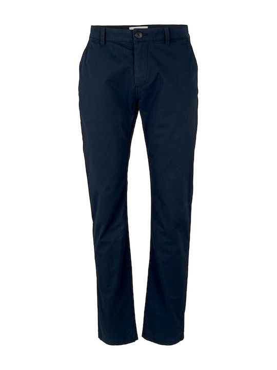Pantalon Bărbați Chino Elastic Regular Fit Albastru Marin