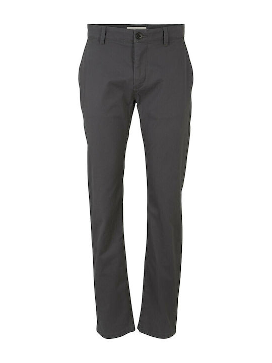 Trousers Chino Elastic in Regular Fit Gray