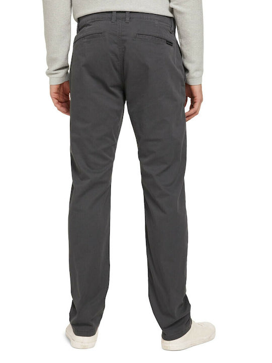 Trousers Chino Elastic in Regular Fit Gray