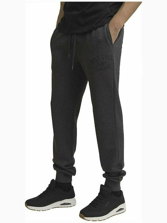 Russell Athletic Men's Sweatpants with Rubber Black