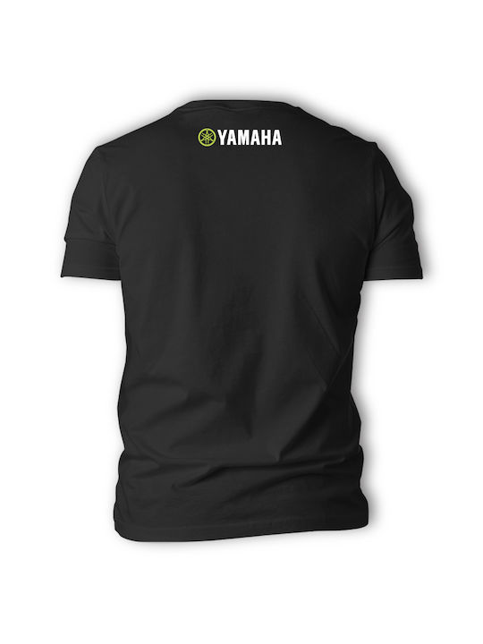 Frisky Yamaha M1 T-shirt σε Μαύρο χρώμα