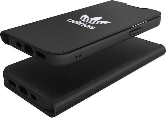 adidas Basic Booklet Case Synthetisches Leder Black/White (iPhone 13)