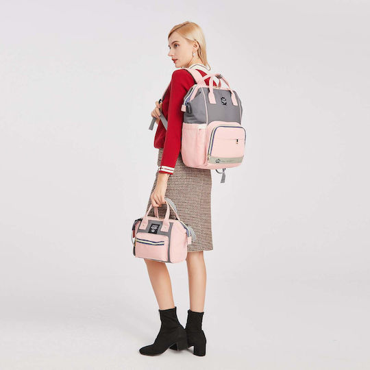 Lequeen Diaper Bag Blue - Pink