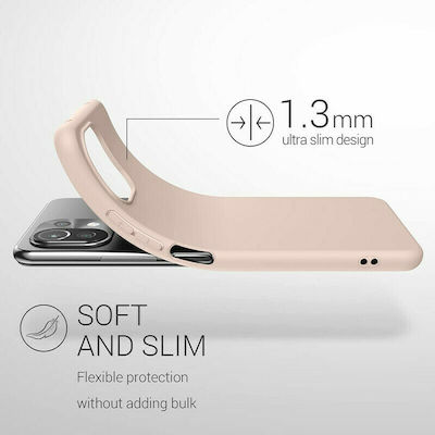 KWmobile Silicone Back Cover Coconut Swirl (Mi 11 Lite / 11 Lite 5G / 11 Lite 5G NE)