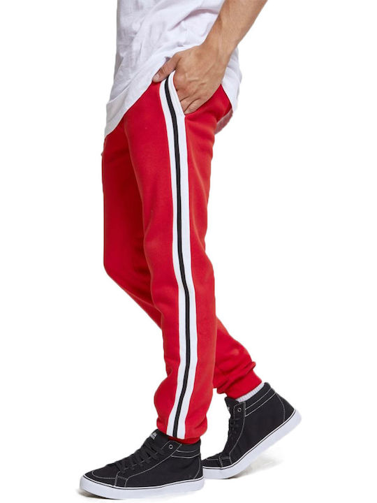 Pantaloni de trening cu Elastic Roșu
