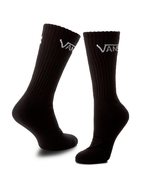 Vans Classic Crew Men's Solid Color Socks Black 3Pack