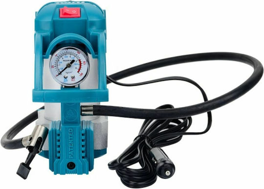 Total Τρόμπα Αυτοκινήτου 140PSI με Καλώδιο Αναπτήρα 12V