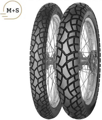 Mitas Invader MC24 130/80-17 65S On-Off Front/Back Motorcycle Tyre Set