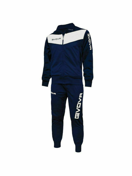 Givova Banda Herren-Sweatpants-Set Marineblau