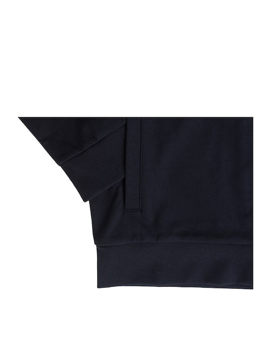 Ζακέτα με Κουκούλα Navy
